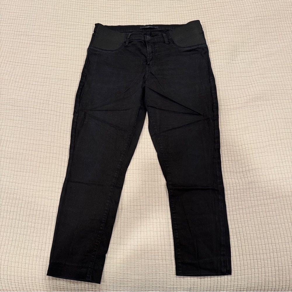 J Brand Women's Mama J Black Maternity Jeans - Size 31
